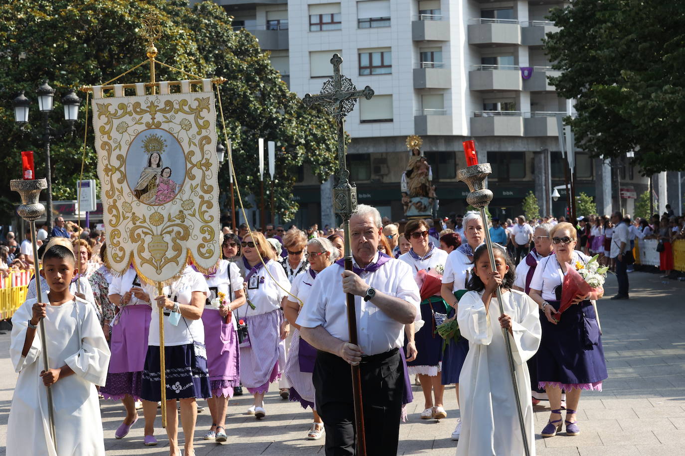 Fotos: Santurtzi rinde homenaje a la Virgen del Carmen