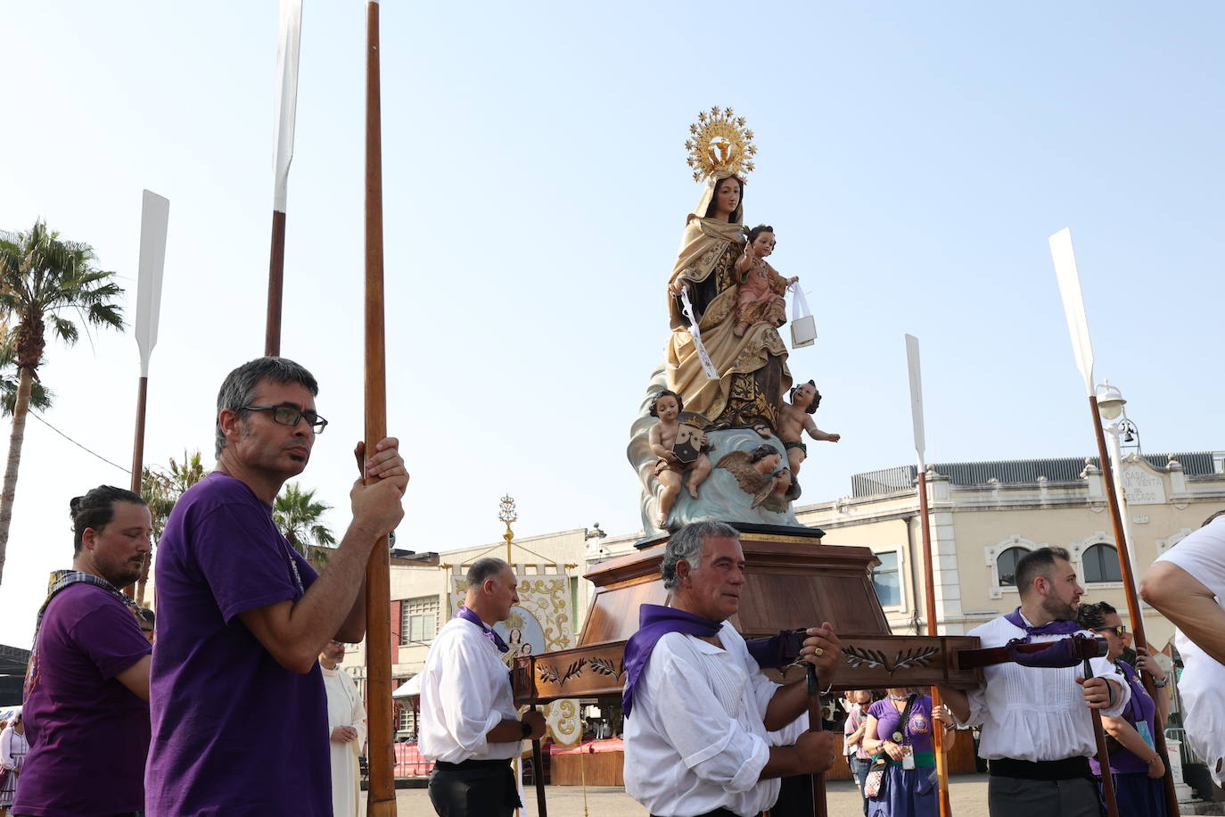 Fotos: Santurtzi rinde homenaje a la Virgen del Carmen