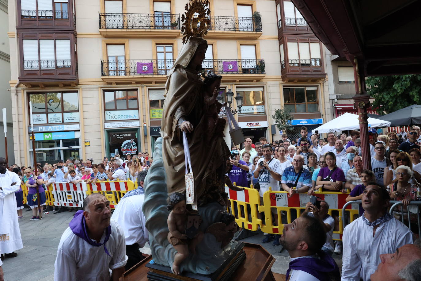 Fotos: Santurtzi rinde homenaje a la Virgen del Carmen