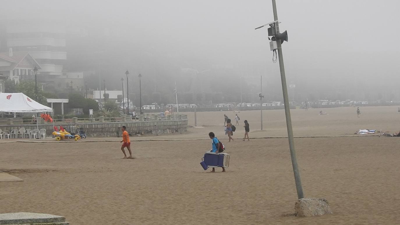 Fotos: Galerna en Ereaga