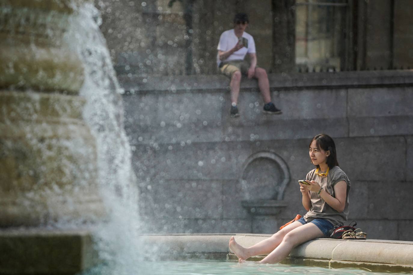 Fotos: Alerta roja por calor extremo en Reino Unido por primera vez en su historia