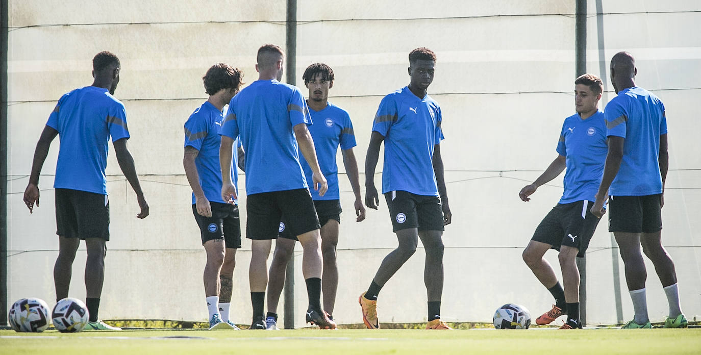 Fotos: El entrenamiento del Alavés, en imágenes