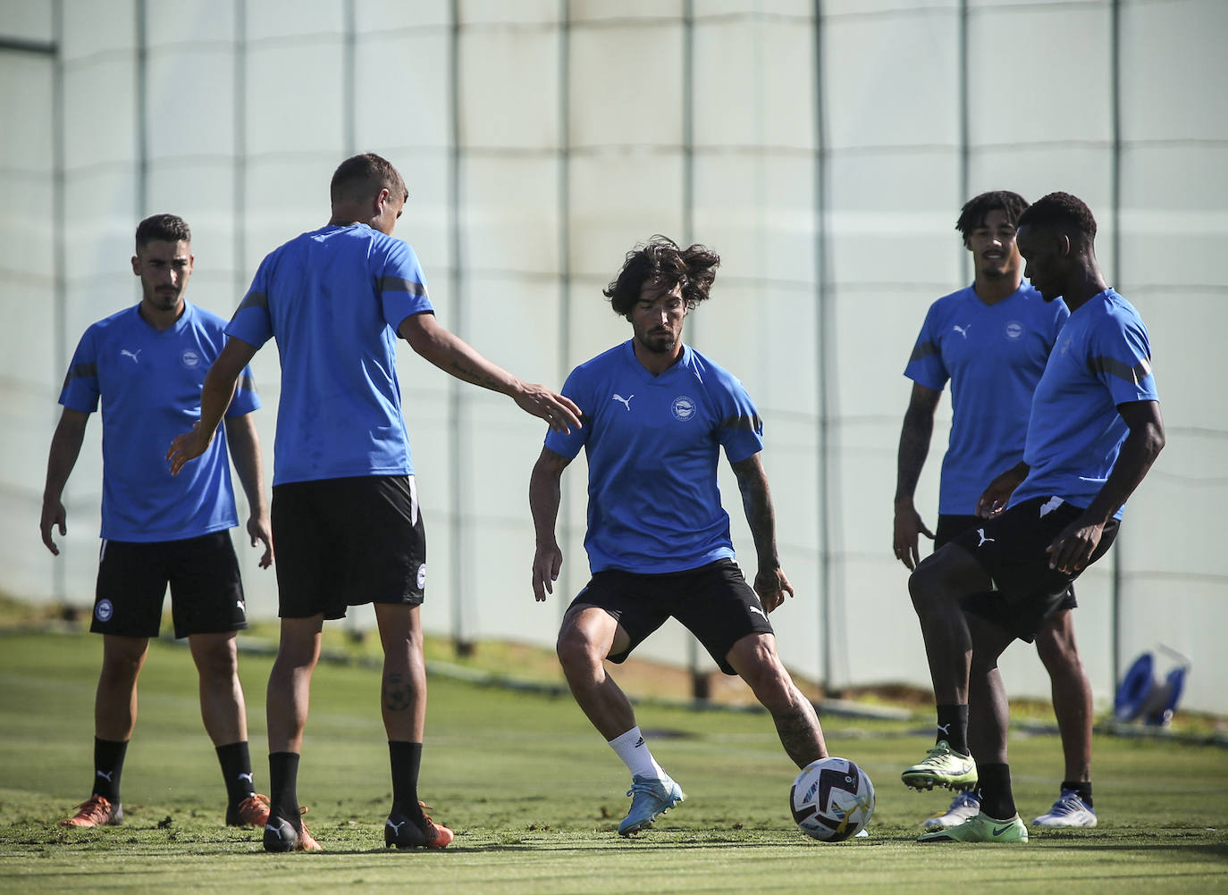 Fotos: El entrenamiento del Alavés, en imágenes