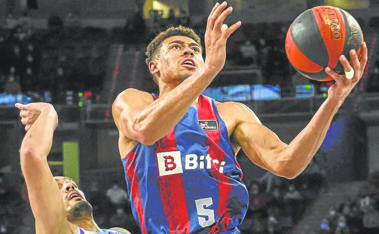 Wade Baldwin, con la elástica baskonista la pasada temporada. 