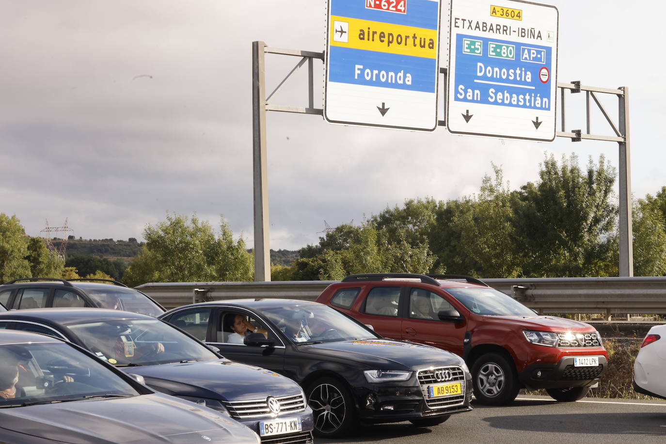Retenciones en sentido Vitoria.