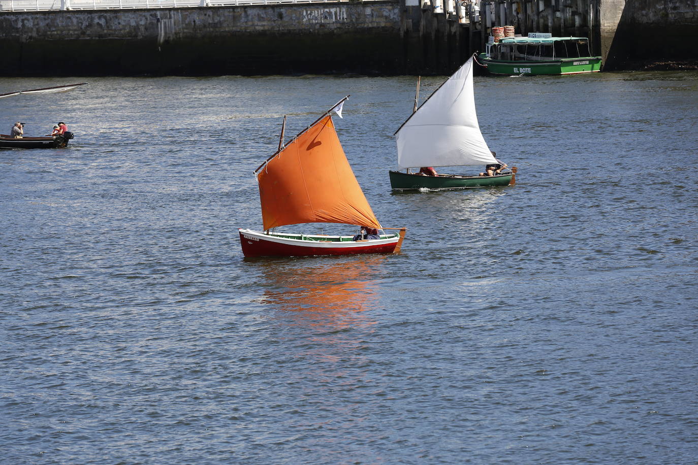 Fotos: La fiesta de los bateles toma la ría de Portugalete