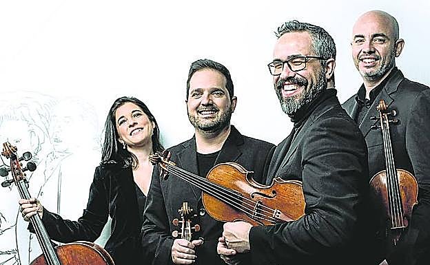 Imagen principal - 1. Cuarteto Quiroga. 2. Janine Jansen. 3. Marielle y Katia Labèque.