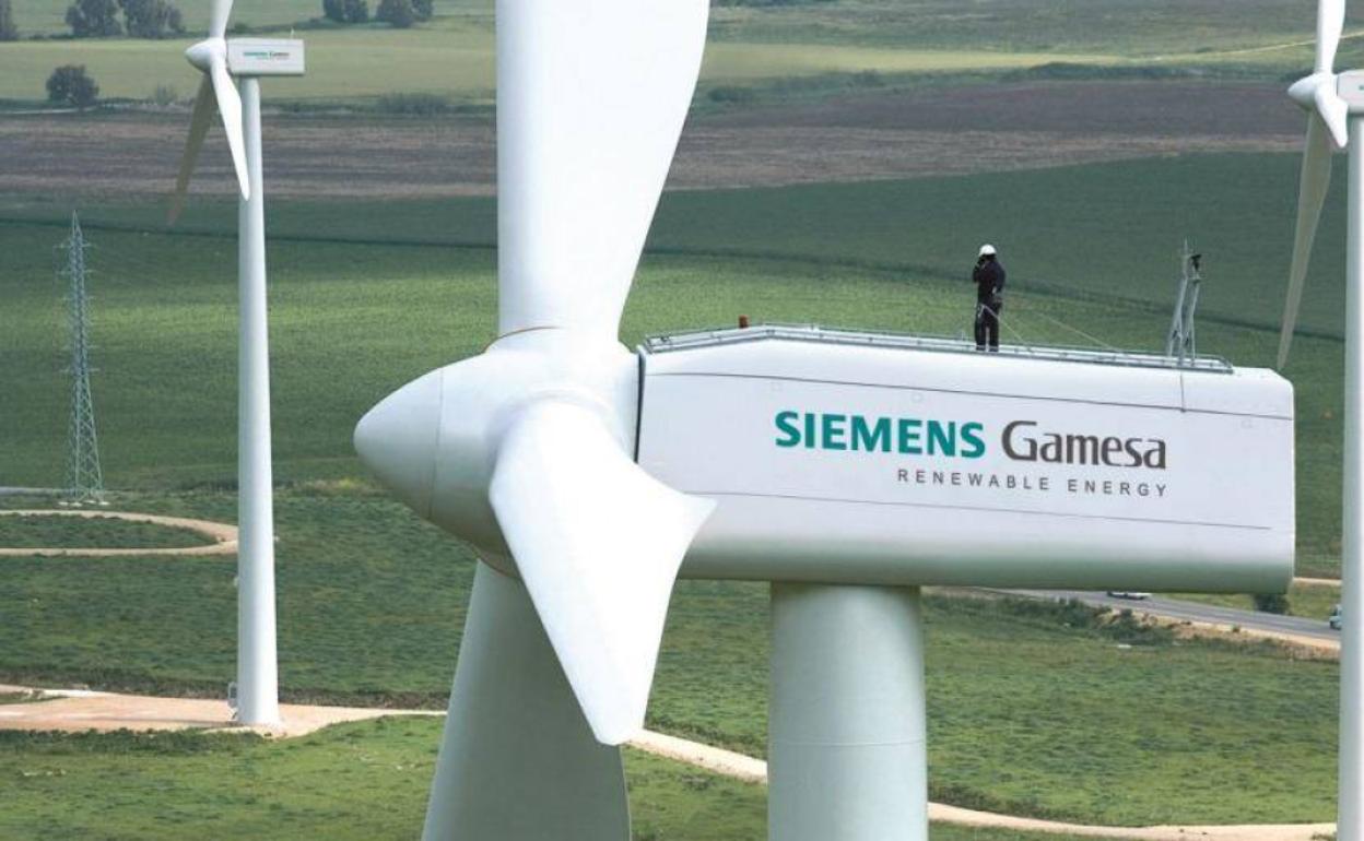 Aerogenerador de Siemens Gamesa 