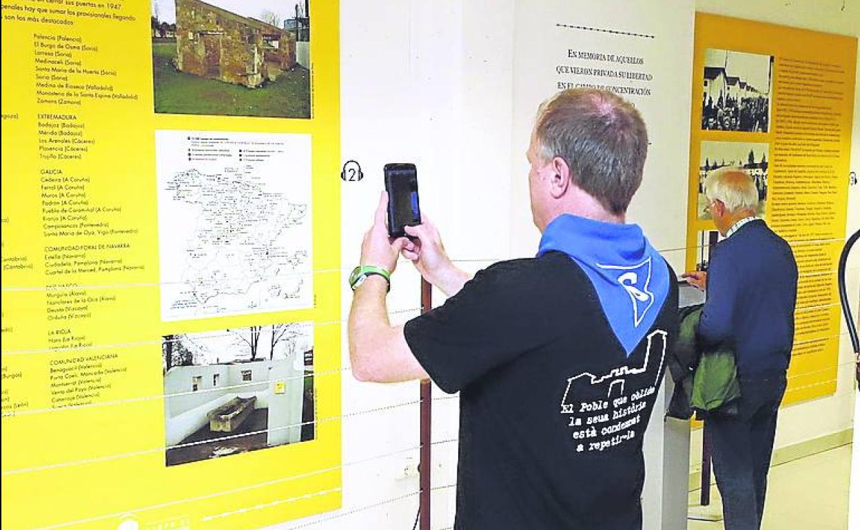 La historia del campo se puede repasar en el centro cívico. 