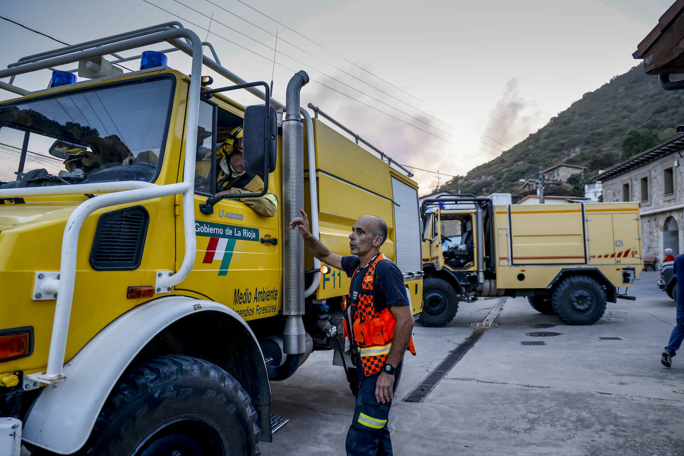Fotos: Imágenes del incendio declarado en Zambrana