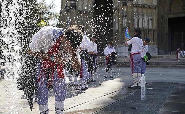 Más calor para rematar las fiestas de Vitoria