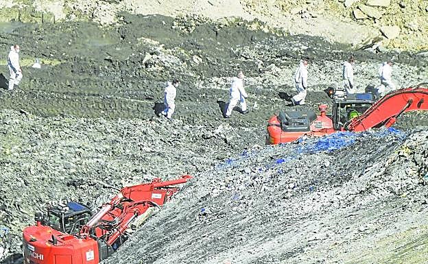 El sellado de Zaldibar se retrasa 'sine die' por el proceso de liquidación de Verter