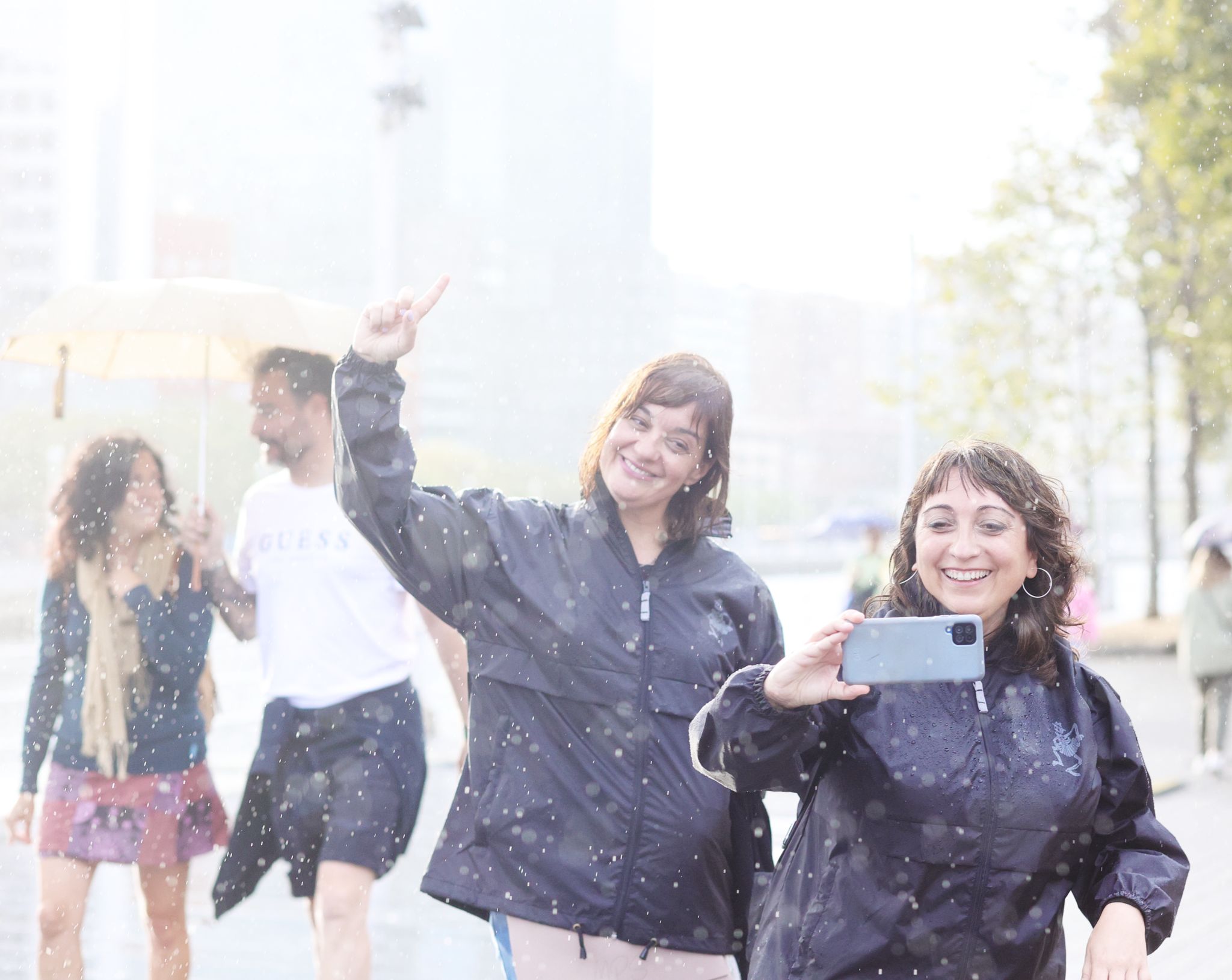 Fotos: Vuelve la lluvia a Bizkaia