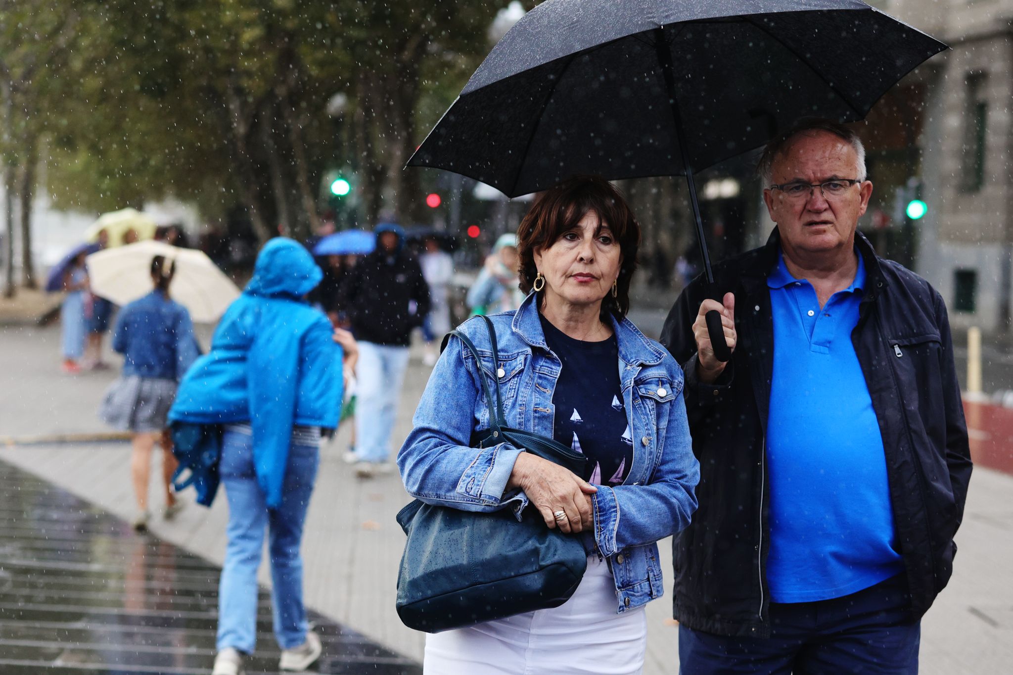 Fotos: Vuelve la lluvia a Bizkaia