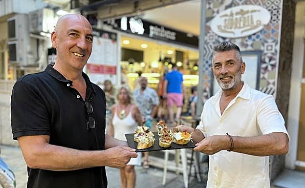 Juanmi e Ina García Bosque han construido un imperio a base de pintxos.