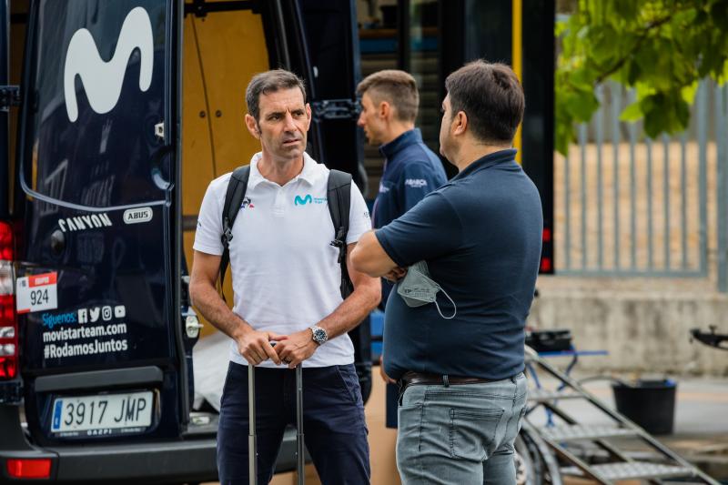 Fotos: La Vuelta calienta motoroes en Vitoria