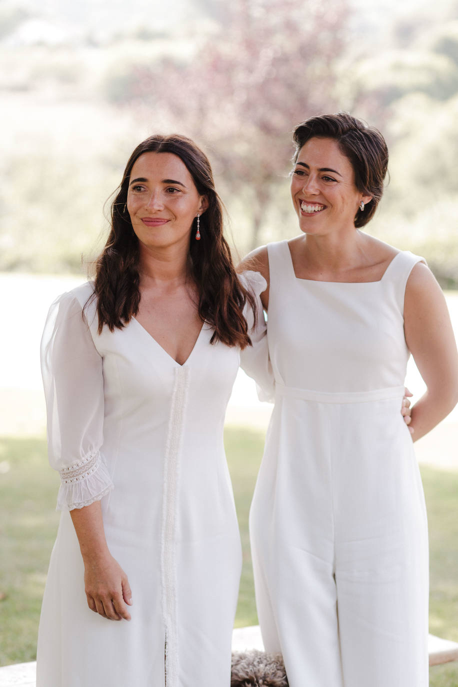 Fotos: De Aste Nagusia al &#039;altar&#039;: Las dos novias «sencillas» unidas por un diseñador vizcaíno en su boda