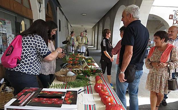 Feria en Aretxabaleta.