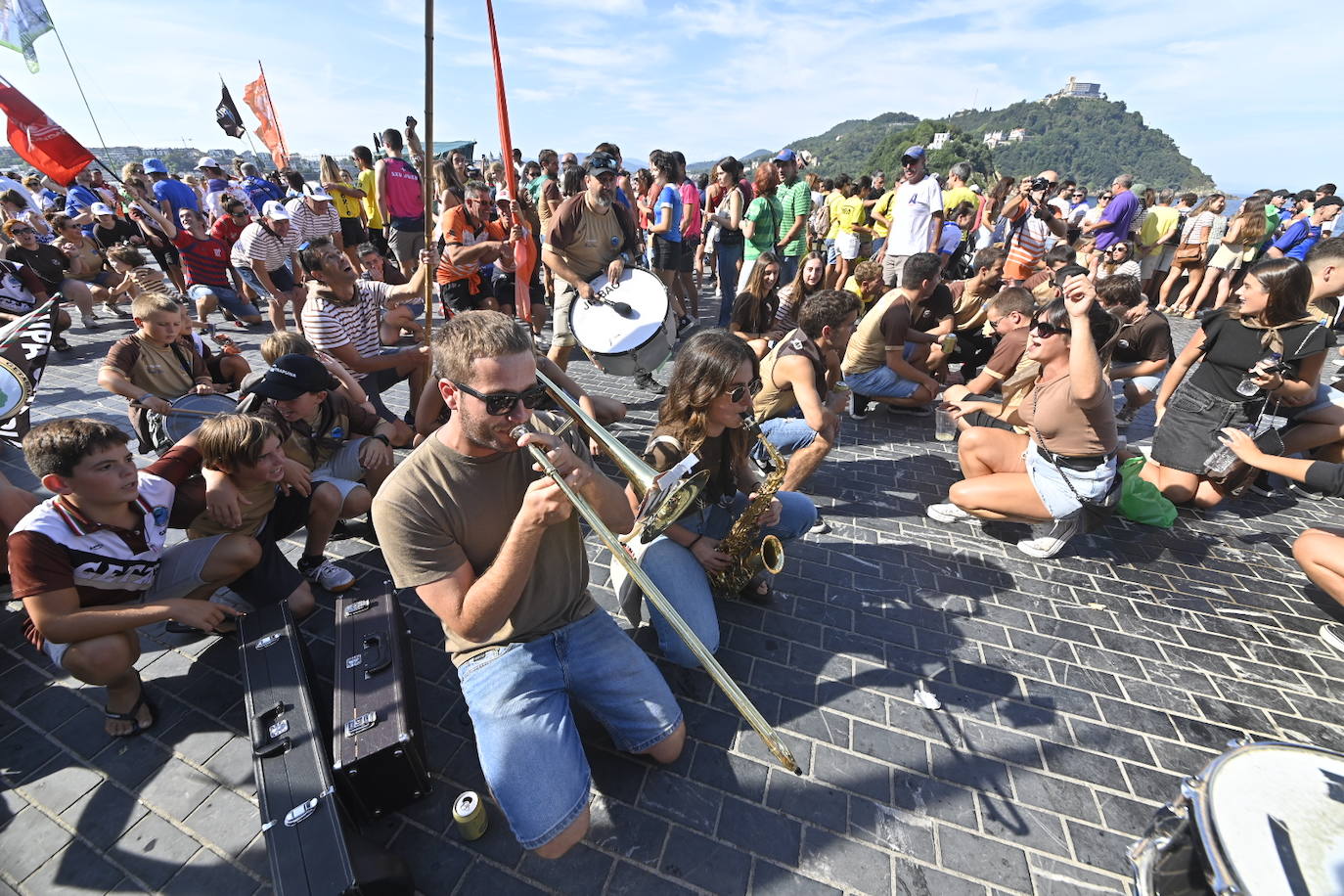 Fotos: Primera jornada de la bandera de La Concha