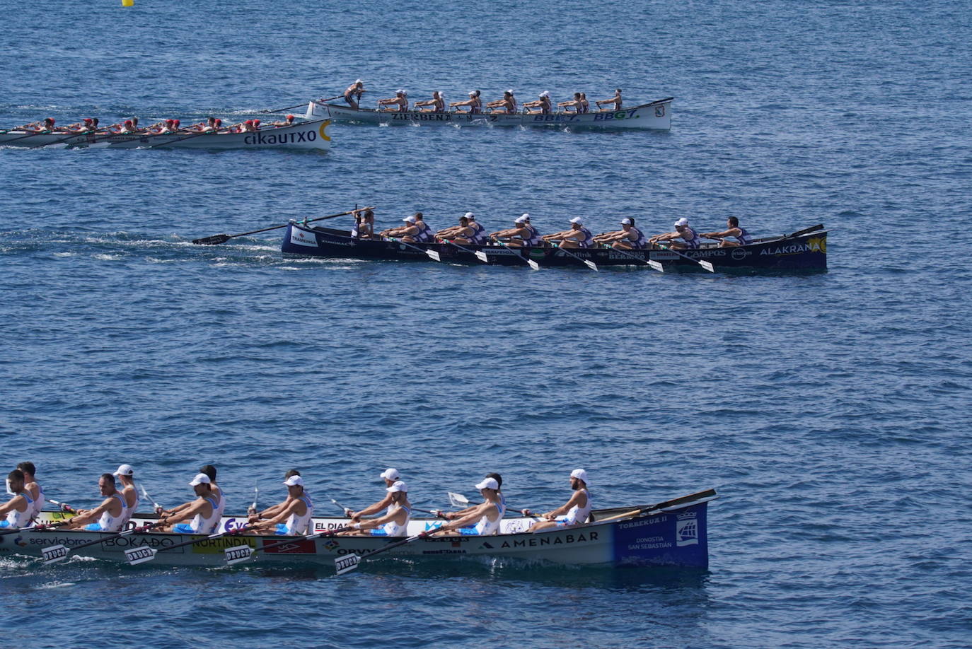 Fotos: Primera jornada de la bandera de La Concha