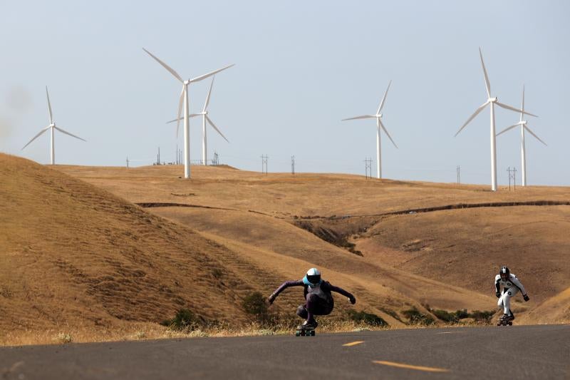 Fotos: El mundo visto desde un skate: velocidad y paisajes sorprendentes