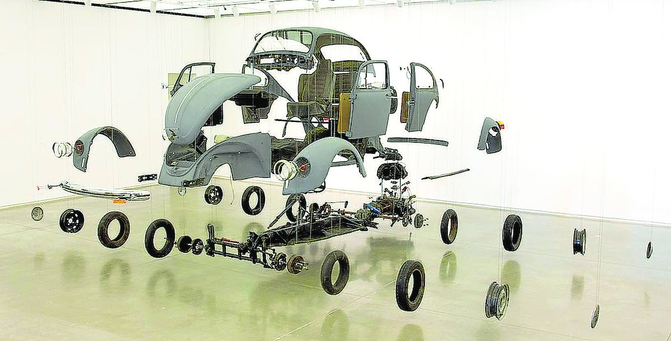 'Cosmic Thing', de Damián Ortega, que estará en el Centro Botín desde el 8 de octubre. 