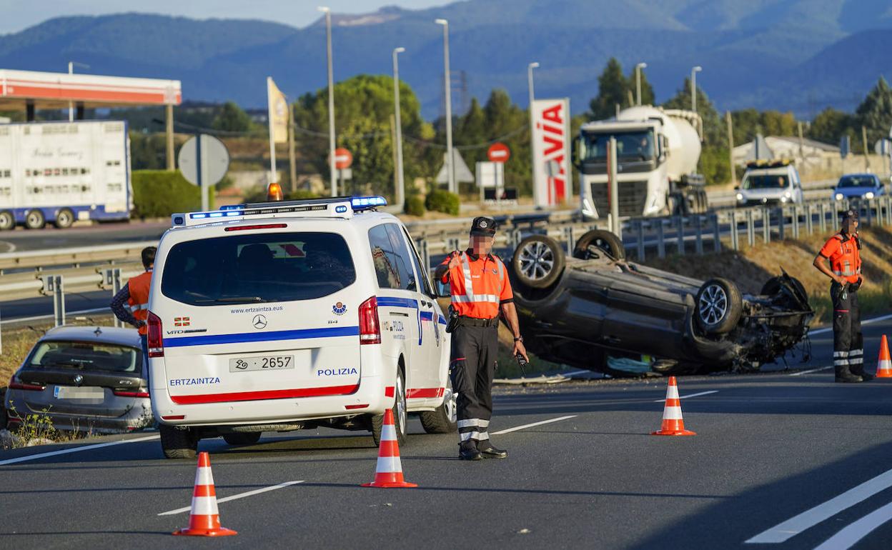 Accidente en la N-622. 