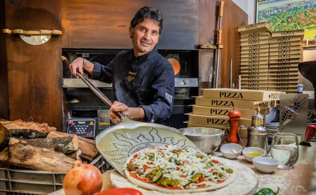 Tariq Mahmood, pizzaiolo de Dolomiti.