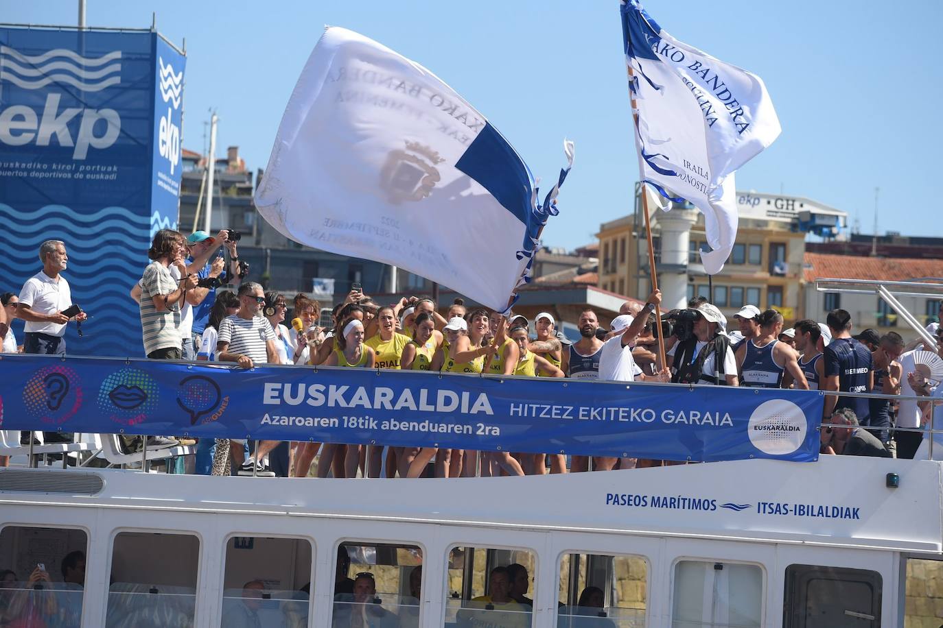 Fotos: Bandera de la concha