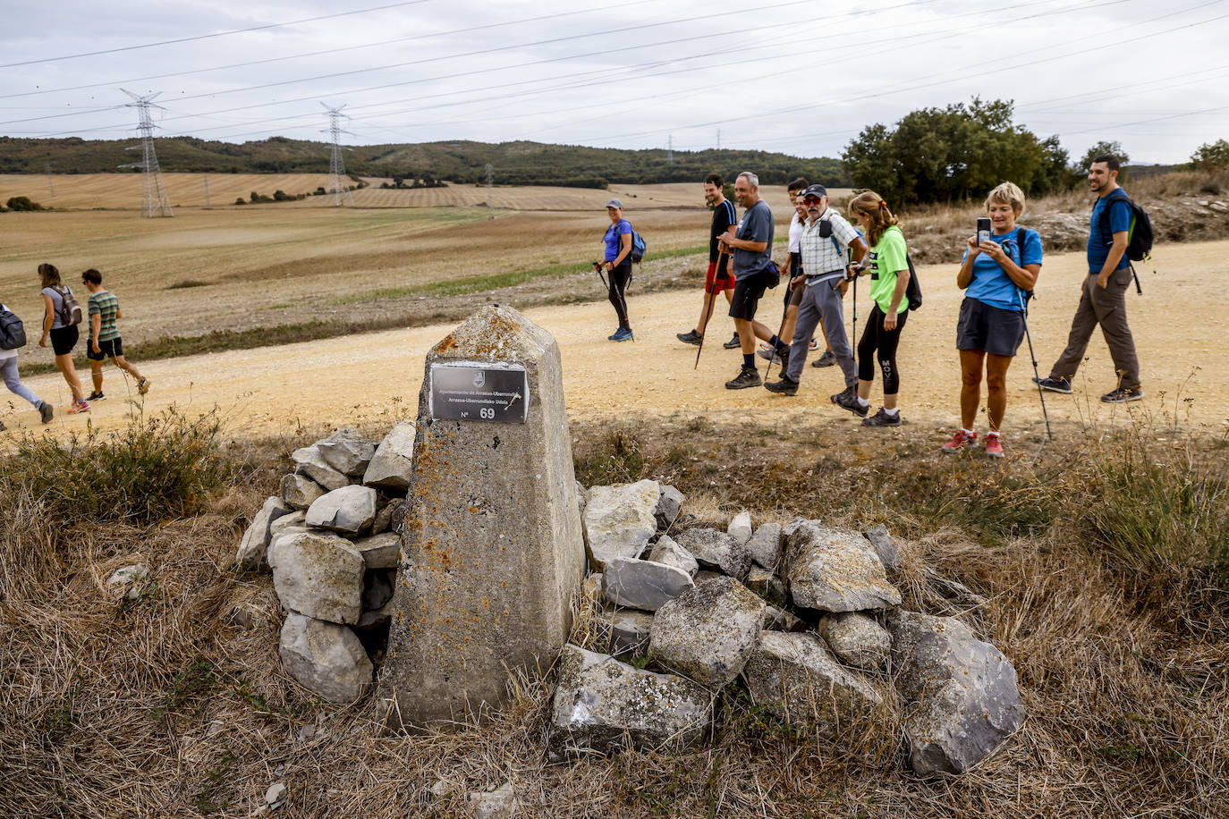 Fotos: La visita a los mojones, un clásico del día de Olárizu