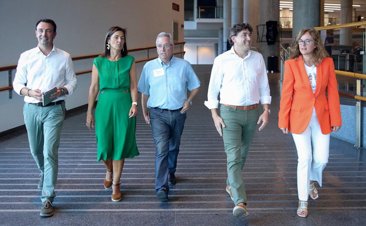 El PSE-EE ha celebrado este miércoles su Comité Nacional en el Palacio Euskalduna de Bilbao. 