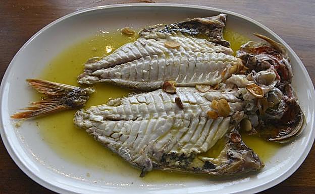 Besugo del Mendi Goikoa Bekoa.