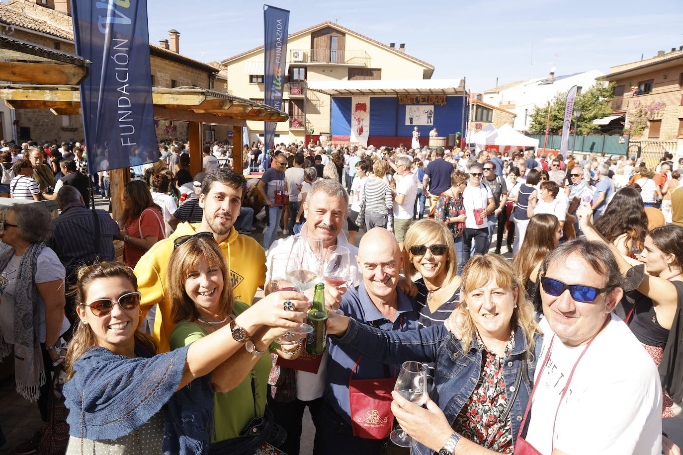 Fotos: Lanciego descorcha la fiesta de la vendimia