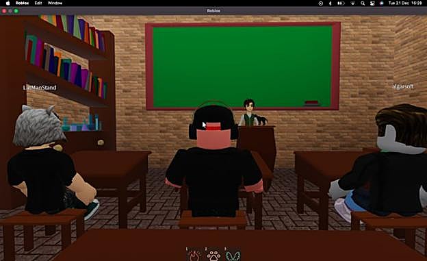 Imagen de la escuela virtual de Minicoders. 