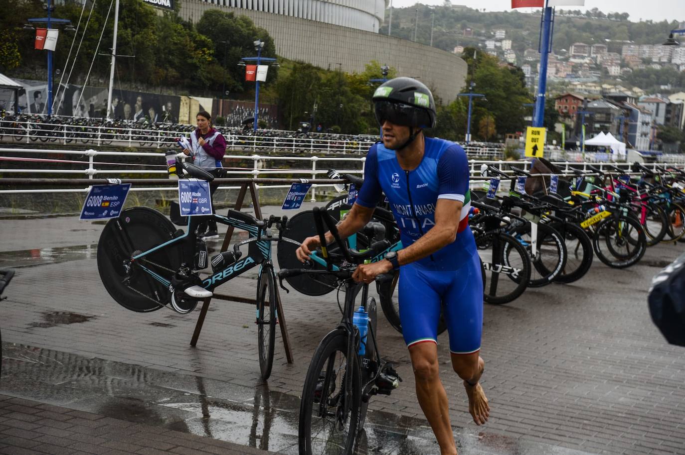 Fotos: Imágenes del triatlón de hoy en Bilbao