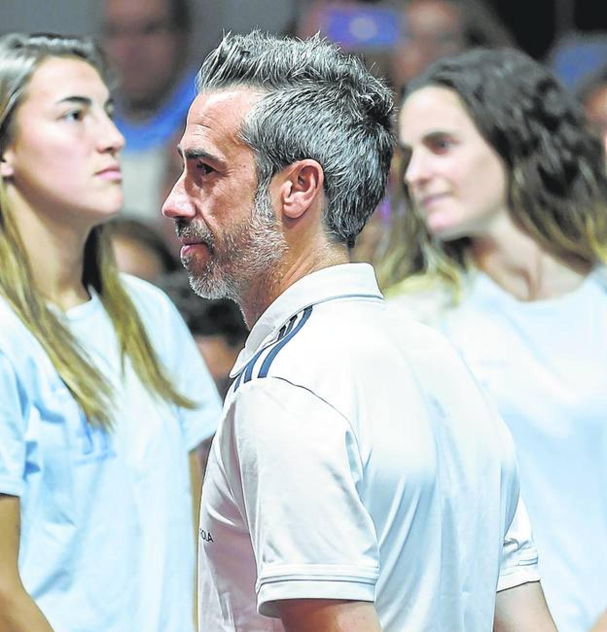 Jorge Vilda, técnico de la selección española femenina. 