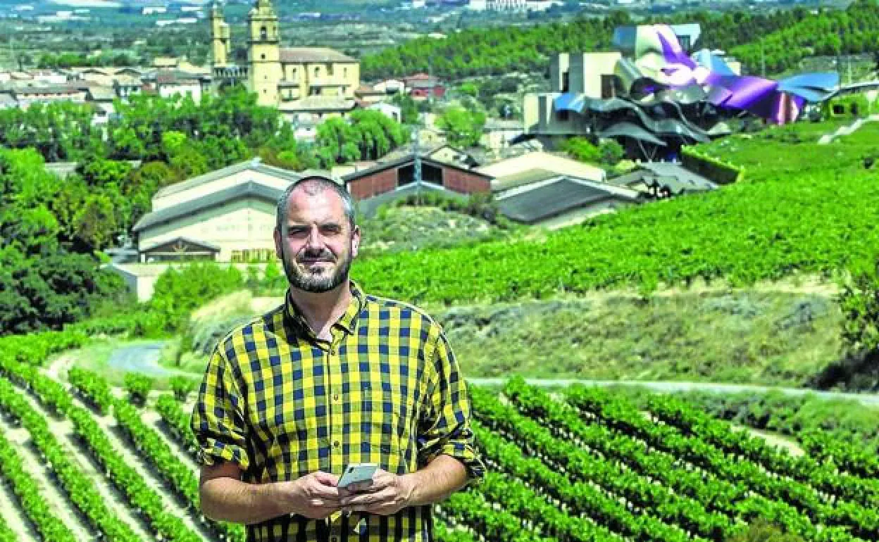 David Castro se ha convertido en un divulgador de contenidos relacionados con el vino.