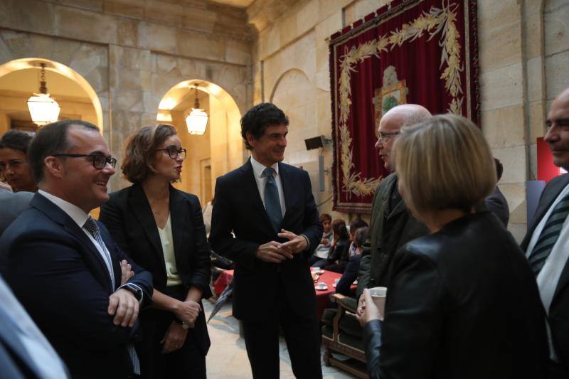 Sergio Murillo, Elixabete Etxanobe, Unai Rementeria, Jose María Iruarrizaga