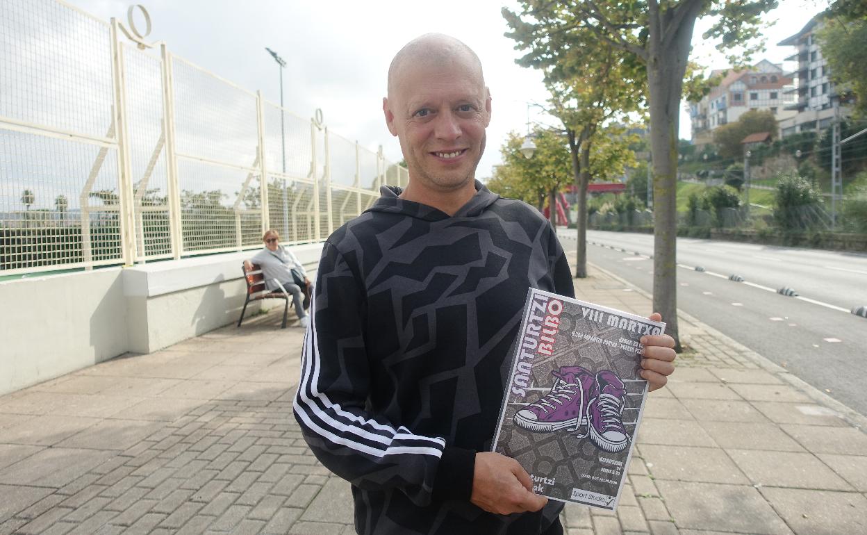 Vuelve la marcha a pie de la 'Santurtzi a Bilbao'