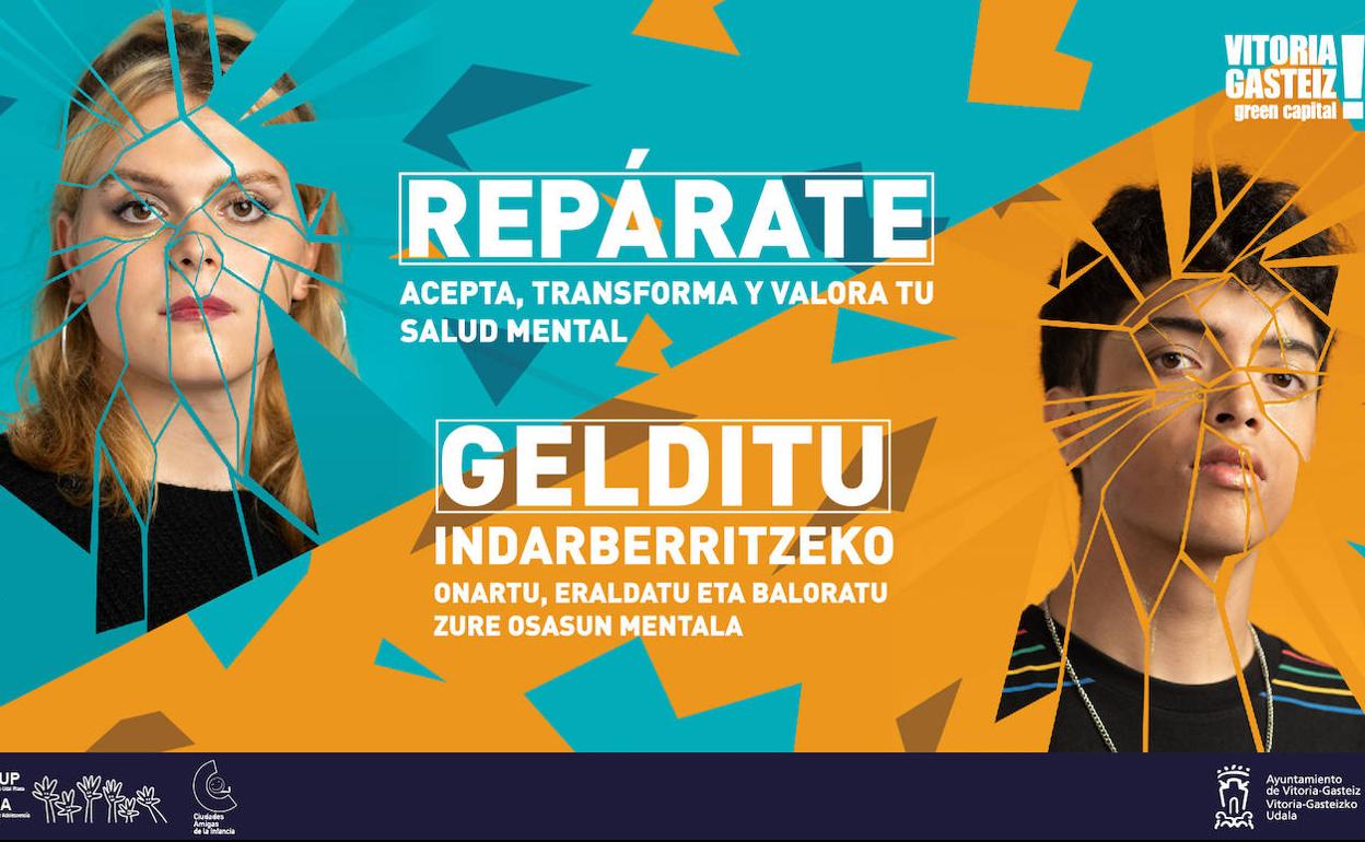 Vitoria pone en marcha una campaña de sensibilización sobre la salud mental de los más jóvenes