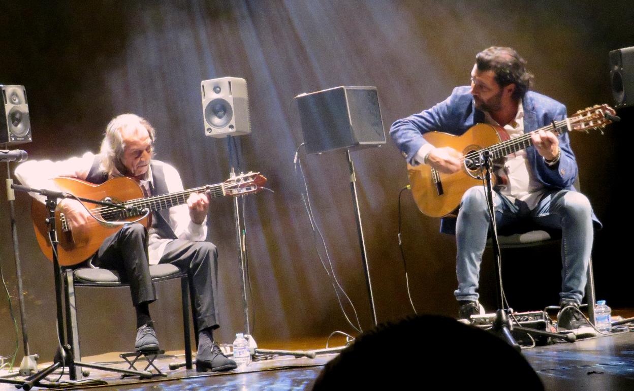 Padre e hijo por fandangos