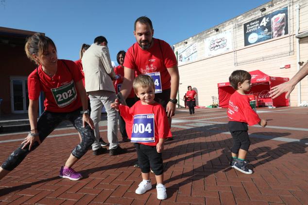 Fotos: Familias unidas y a la carrera en Getxo