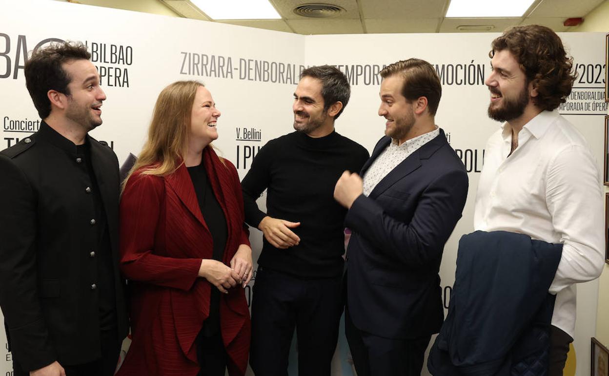 Xabier Anduaga, Jessica Pratt, Giacomo Sagripanti, Andrzej Filończyk y Manuel Fuentes. 