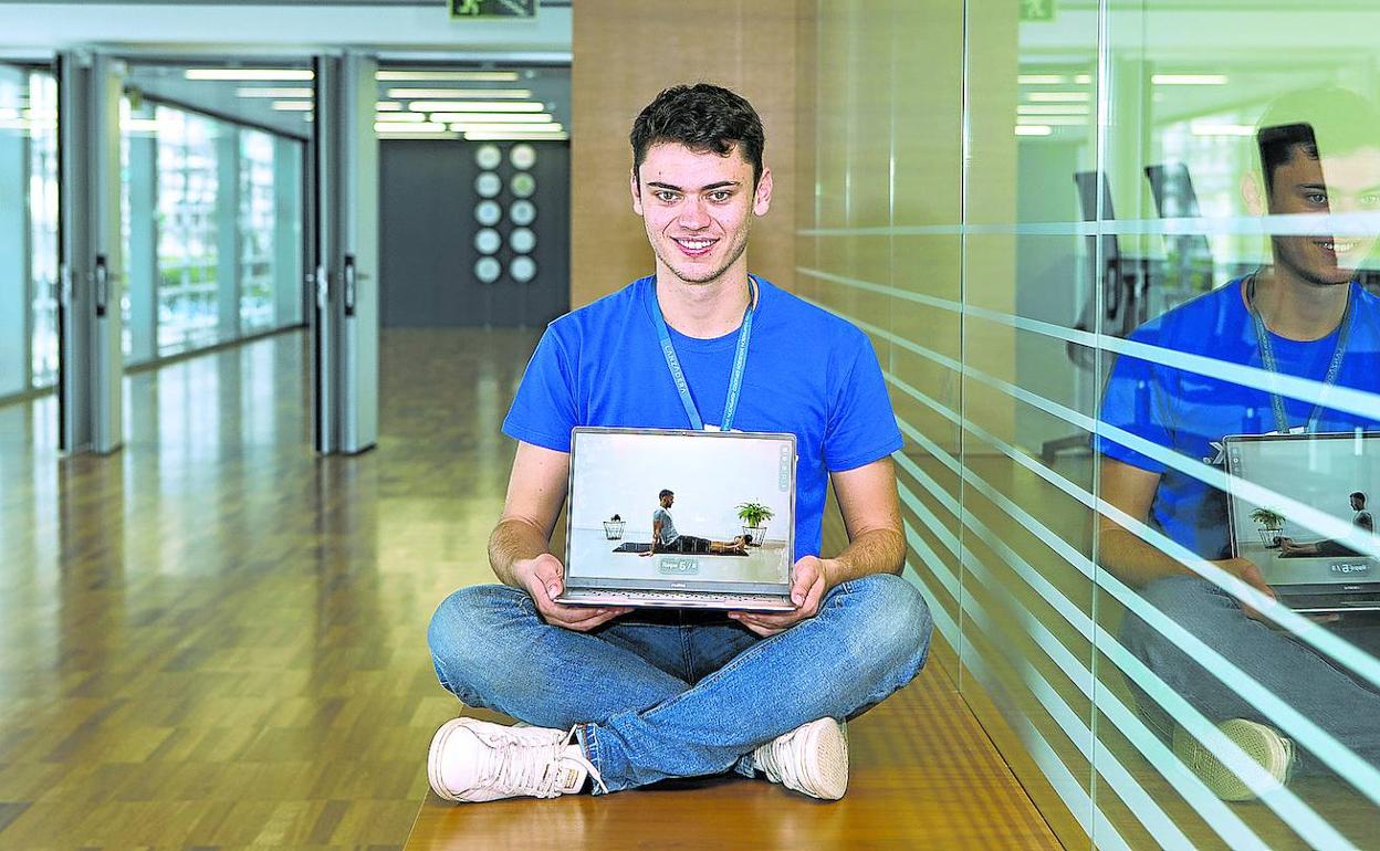 Jon Vital, uno de los cofundadores de Trak, una 'startup' que mejora la adherencia en los tratamientos de lesiones musculoesqueléticas. 