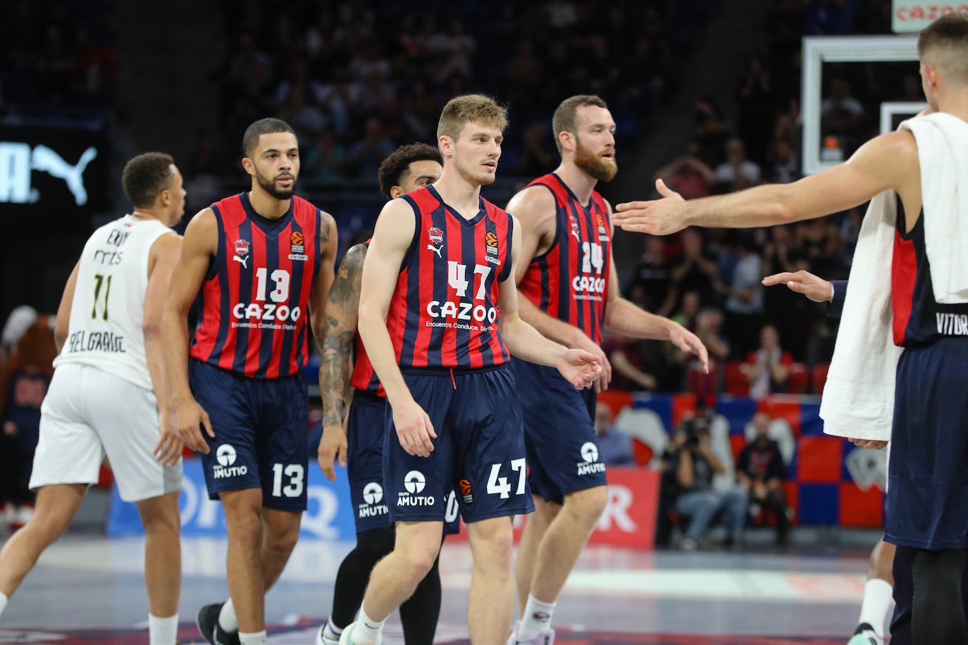 Fotos: Las fotos del Baskonia - Partizan