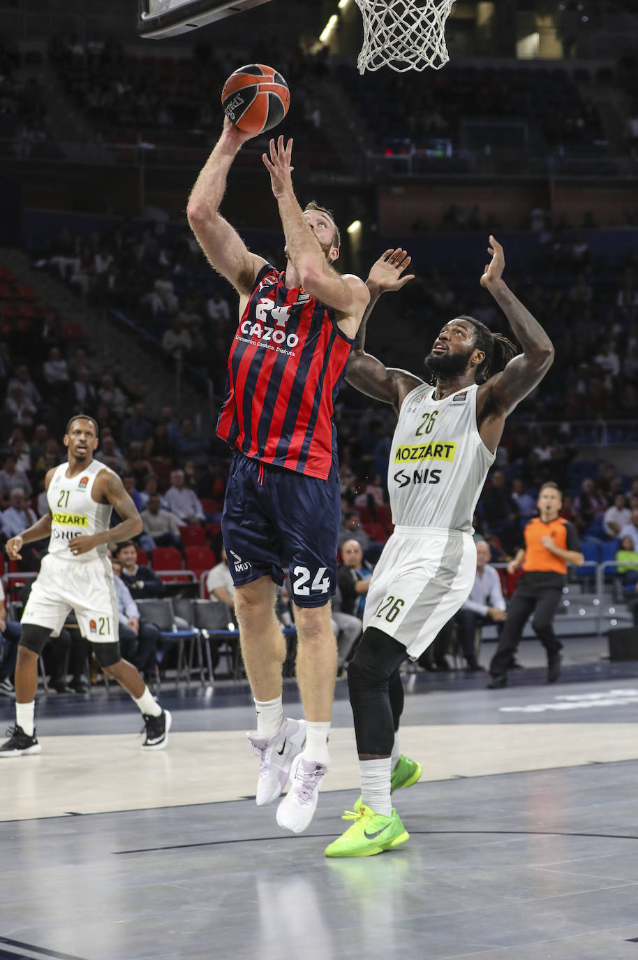Fotos: Las fotos del Baskonia - Partizan