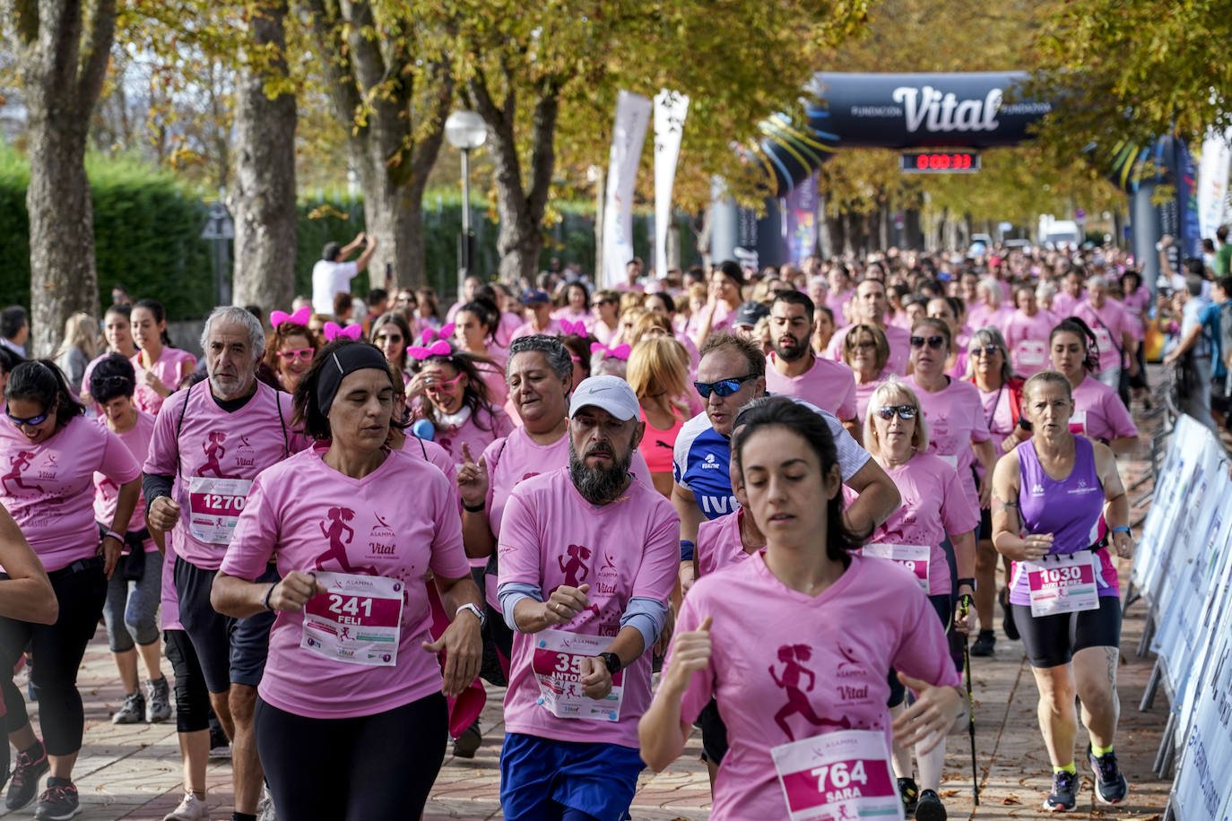 Fotos: Estas son las imágenes de la Carrera contra el Cáncer de Mama