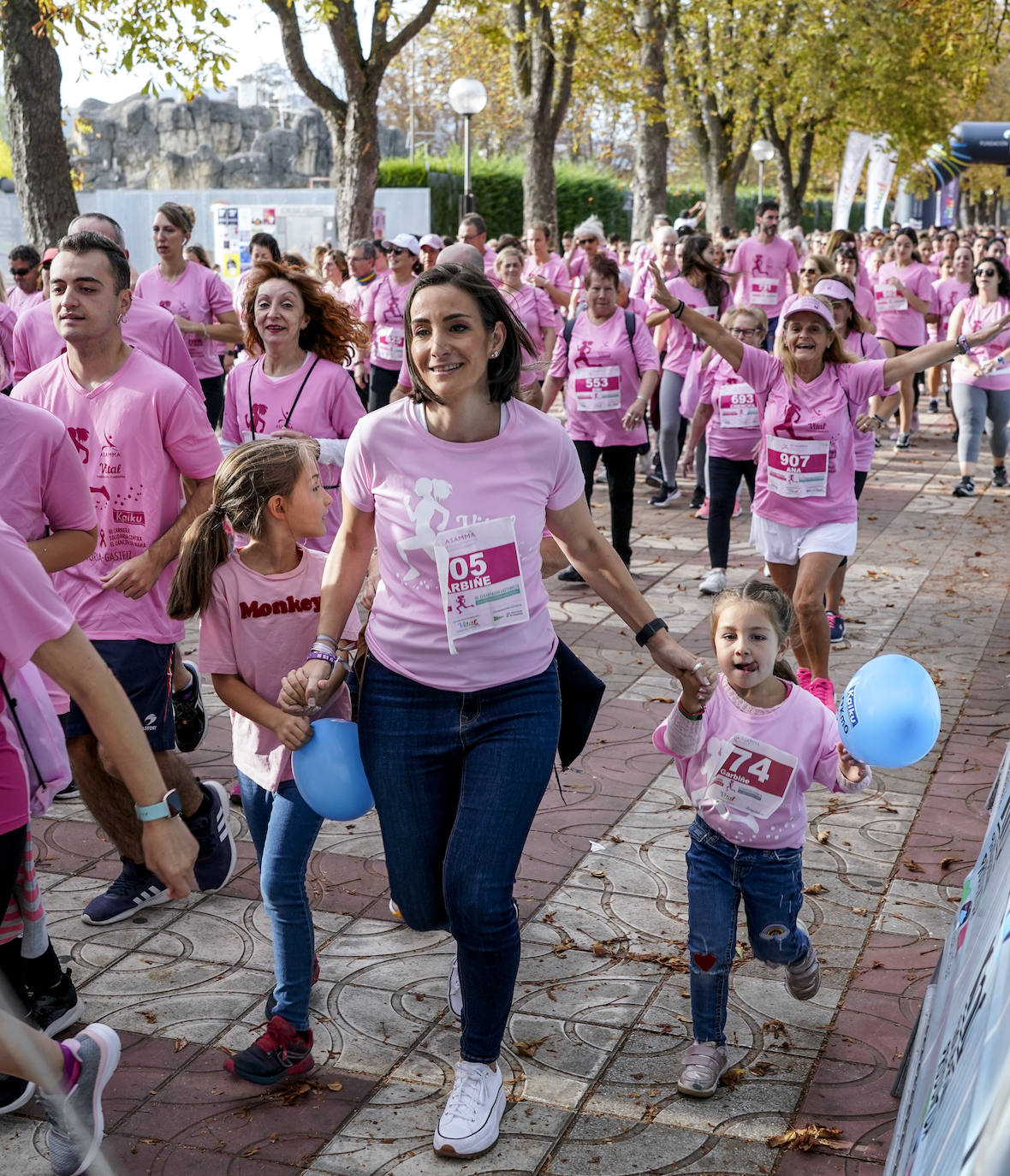 Fotos: Estas son las imágenes de la Carrera contra el Cáncer de Mama