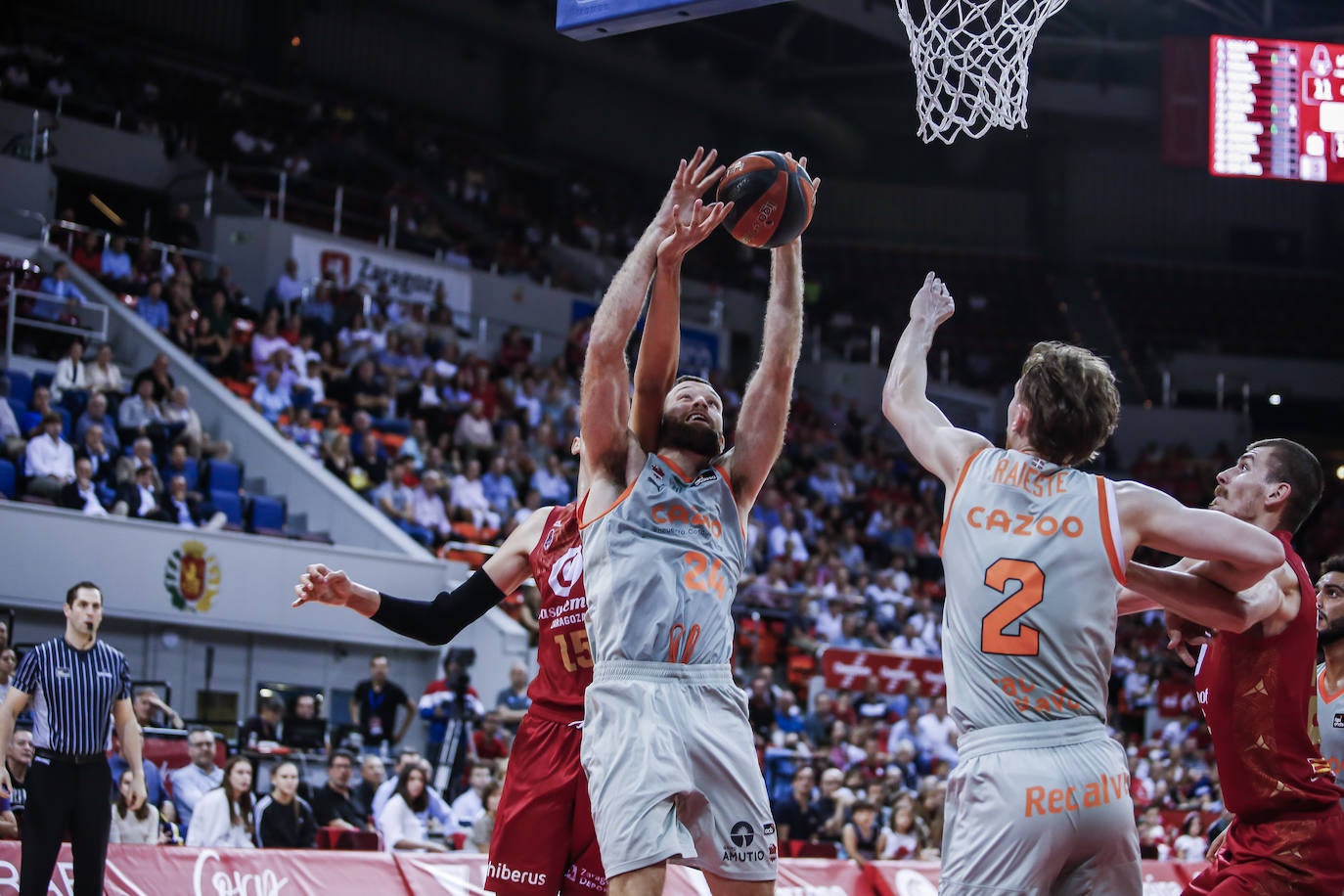 Fotos: Las mejores imágenes del Zaragoza-Baskonia