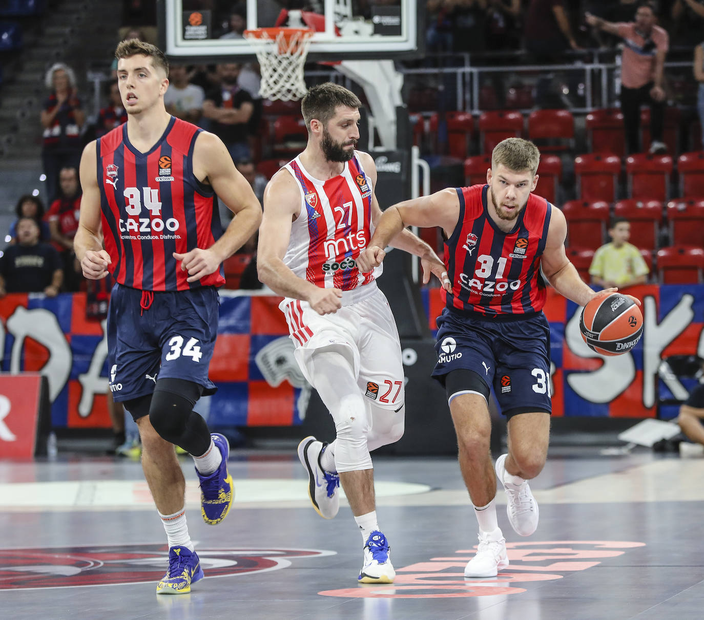 Fotos: Las fotos del Baskonia - Estrella Roja